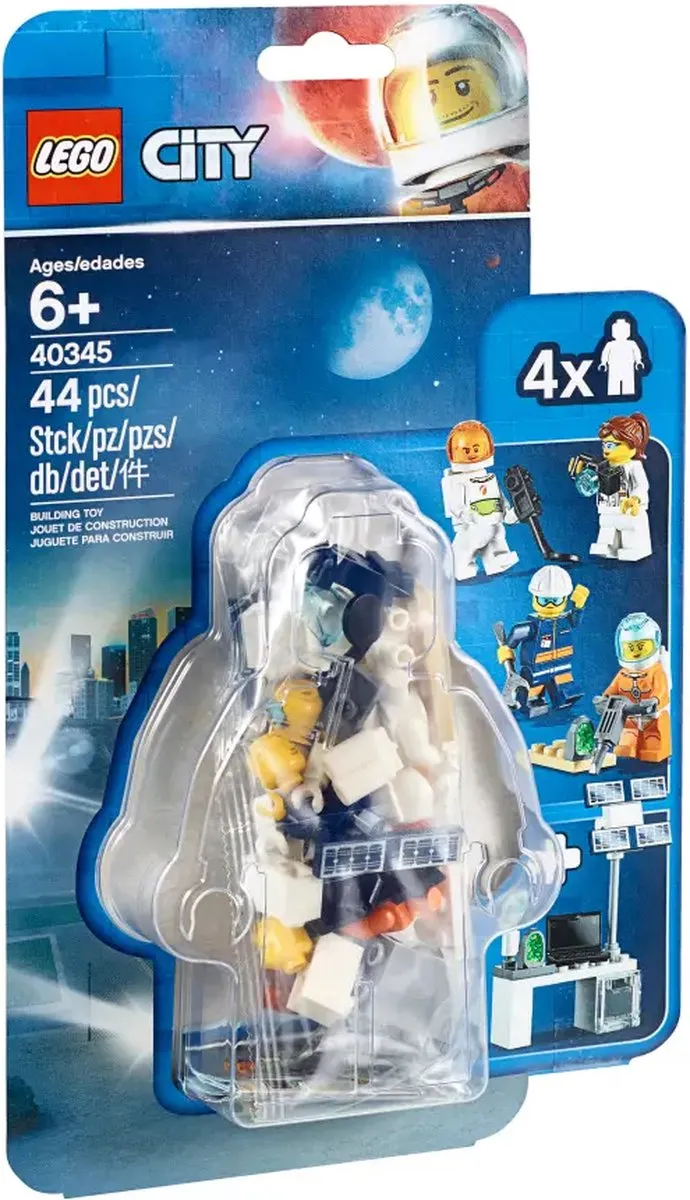 LEGO 40345 Ruimte Minifiguren Accessoireset - 4 Stuks - 24 Onderdelen - afbeelding 4 van 6