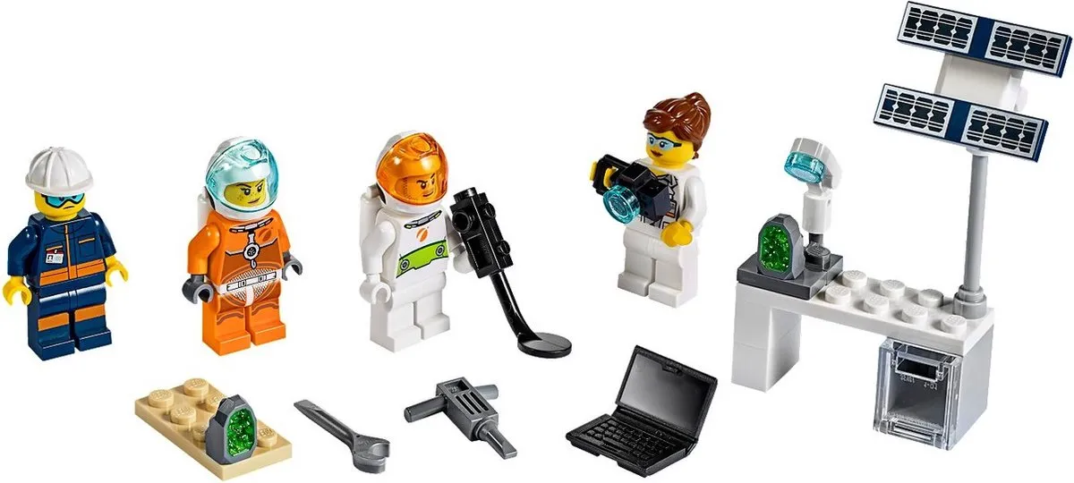 LEGO 40345 Ruimte Minifiguren Accessoireset - 4 Stuks - 24 Onderdelen - afbeelding 6 van 6