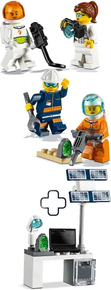 LEGO 40345 Ruimte Minifiguren Accessoireset - 4 Stuks - 24 Onderdelen - afbeelding 2 van 6