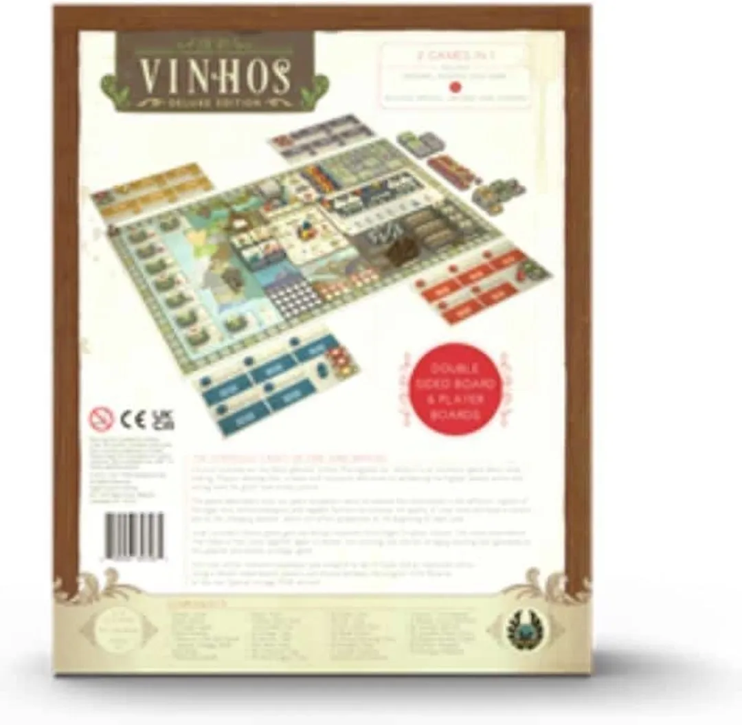 Eagle-Gryphon Games Vinhos Deluxe 2017 Edition - 2 tot 6 spelers