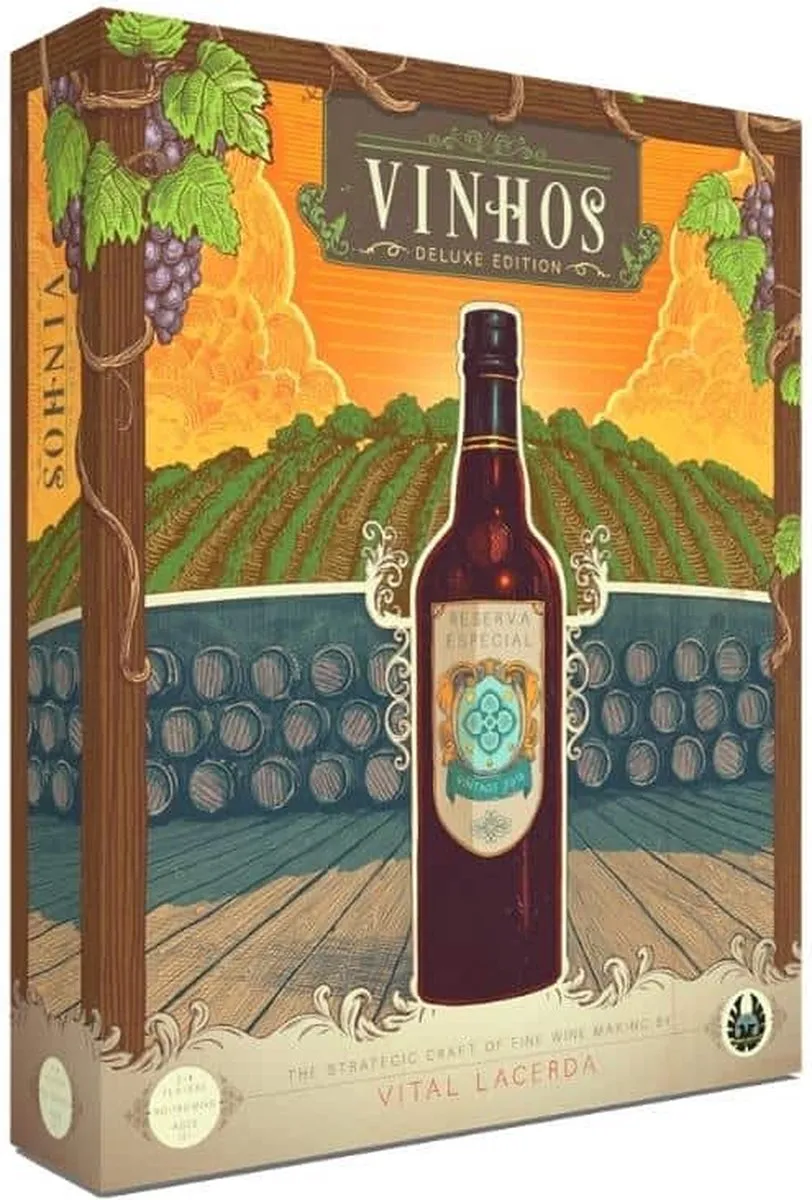 Eagle-Gryphon Games Vinhos Deluxe 2017 Edition - 2 tot 6 spelers