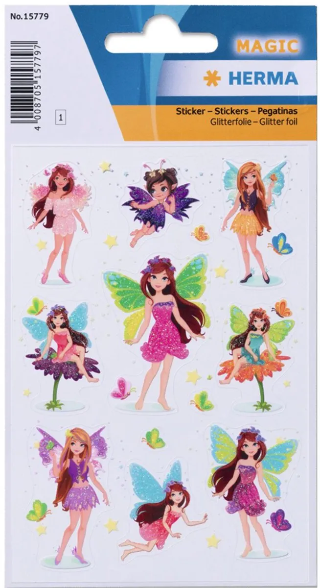 Herma Magic Feeën Glinsterende Stickers