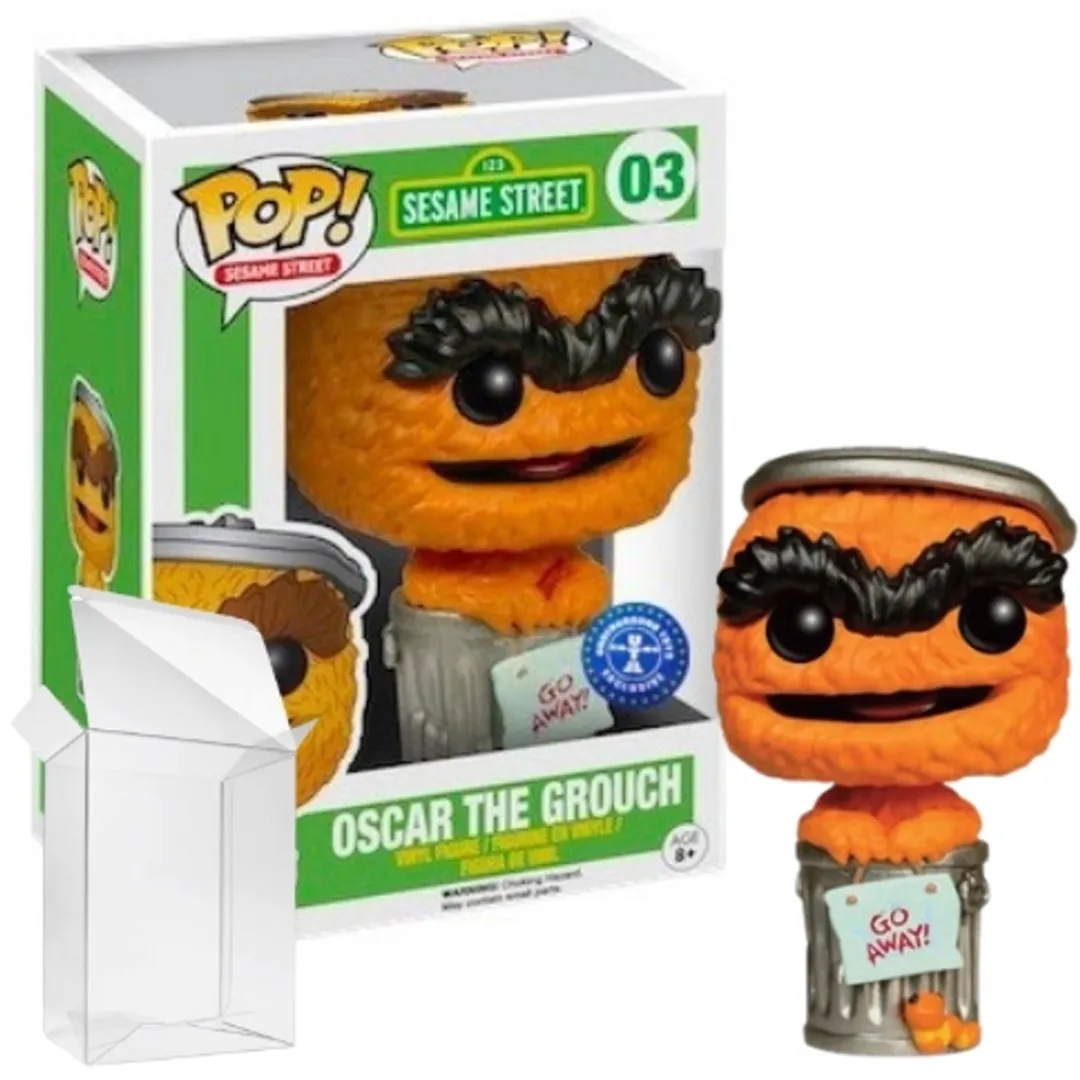 Funko Pop! Sesame Street Oscar the Grouch #03 - Entertainment Earth Exclusief - afbeelding 3 van 3