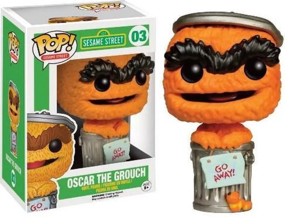 Funko Pop! Sesame Street Oscar the Grouch #03 - Entertainment Earth Exclusief - afbeelding 2 van 3