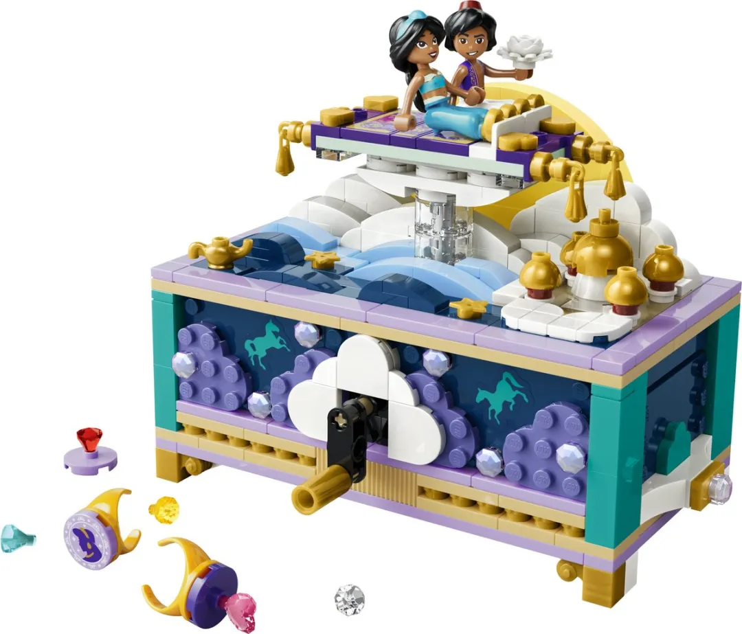 LEGO Disney Princess Jasmines Sieradendoos 43295 - 458 Stukken - Multicolor