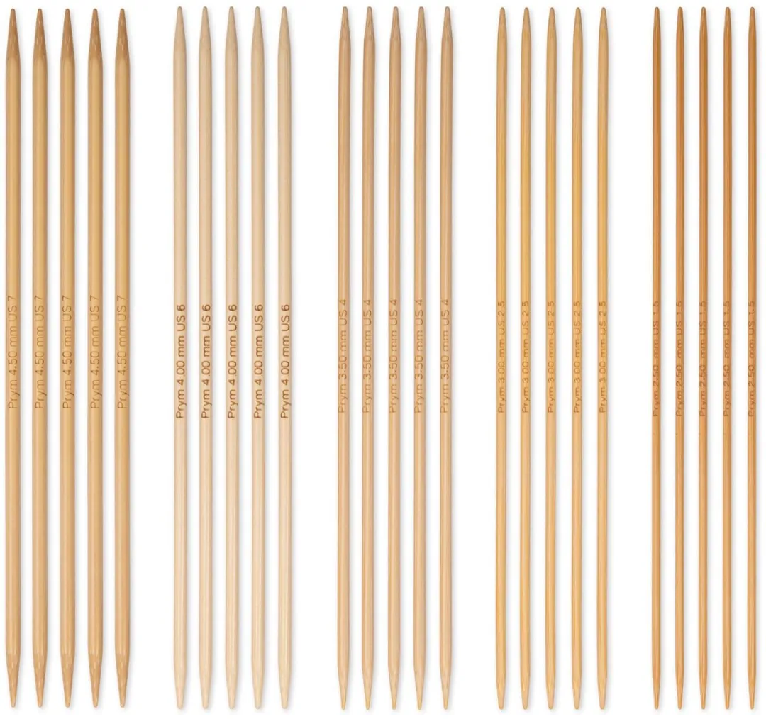 Prym Kousenbreinaald Bamboe Set 2,5-4,5mm