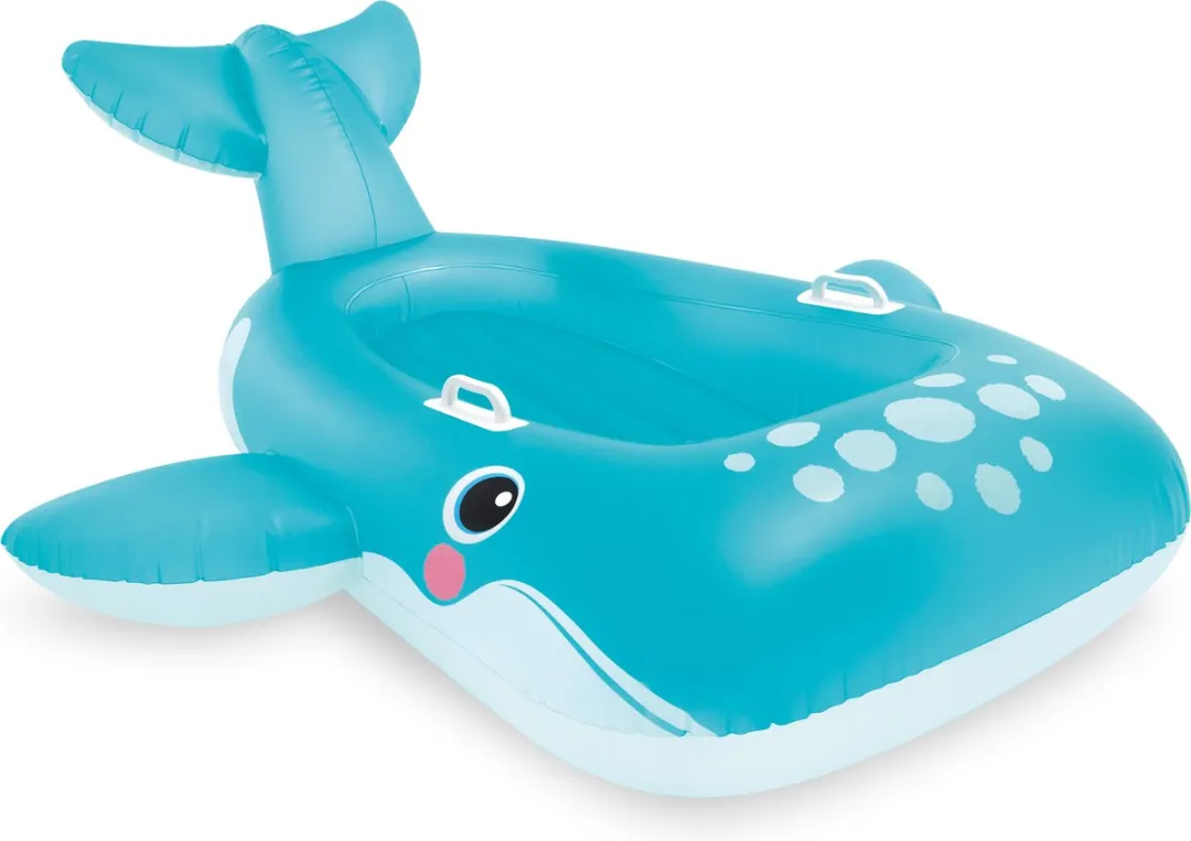 Intex Blauwe Walvis Ride-on 168x140cm