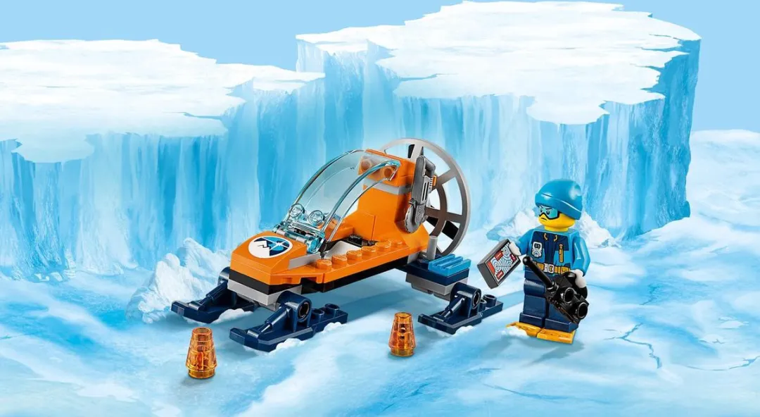LEGO Arctic Ice Glider 60190 - 50 Stukken - Blauw - afbeelding 4 van 6