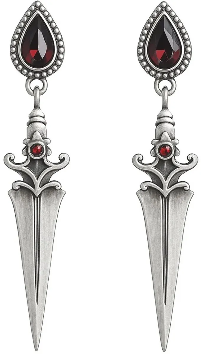 Lapi Toys Gothic Punk Dagger Oorbellen
