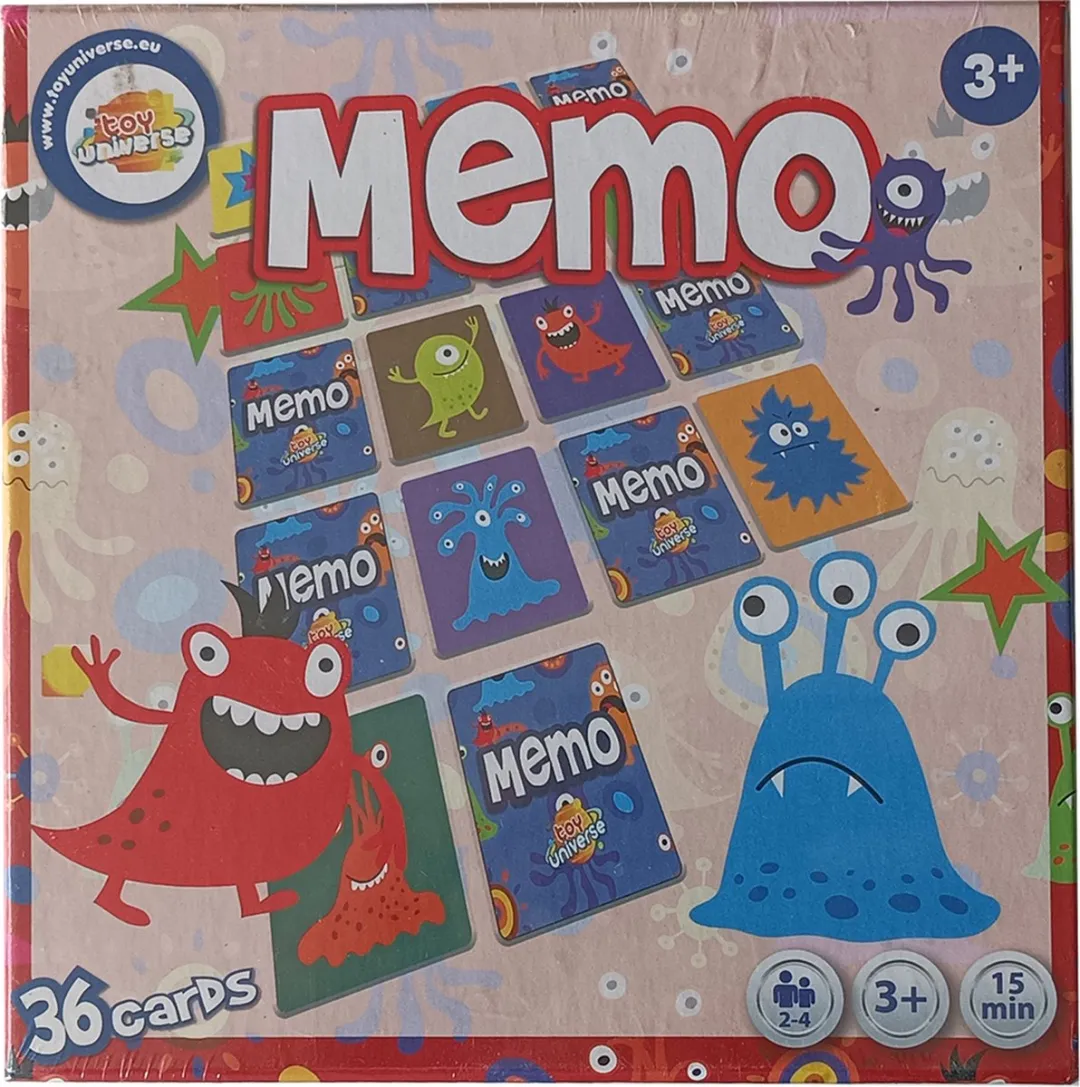 Toy Universe Geheugenspel Monsters