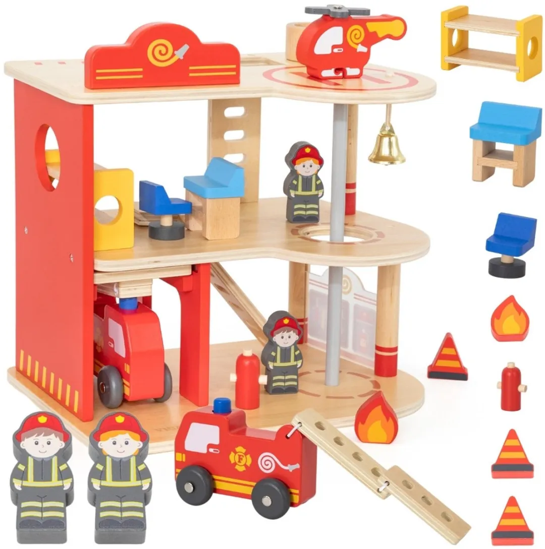 VIGA Houten Brandweerkazerne met Garage