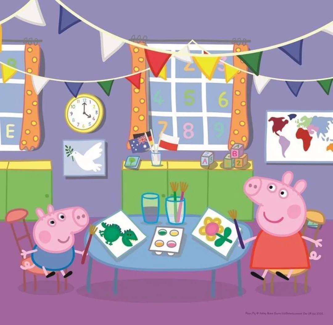 Trefl Peppa Pig Puzzel 3-in-1 - 20 Stuks - Multi