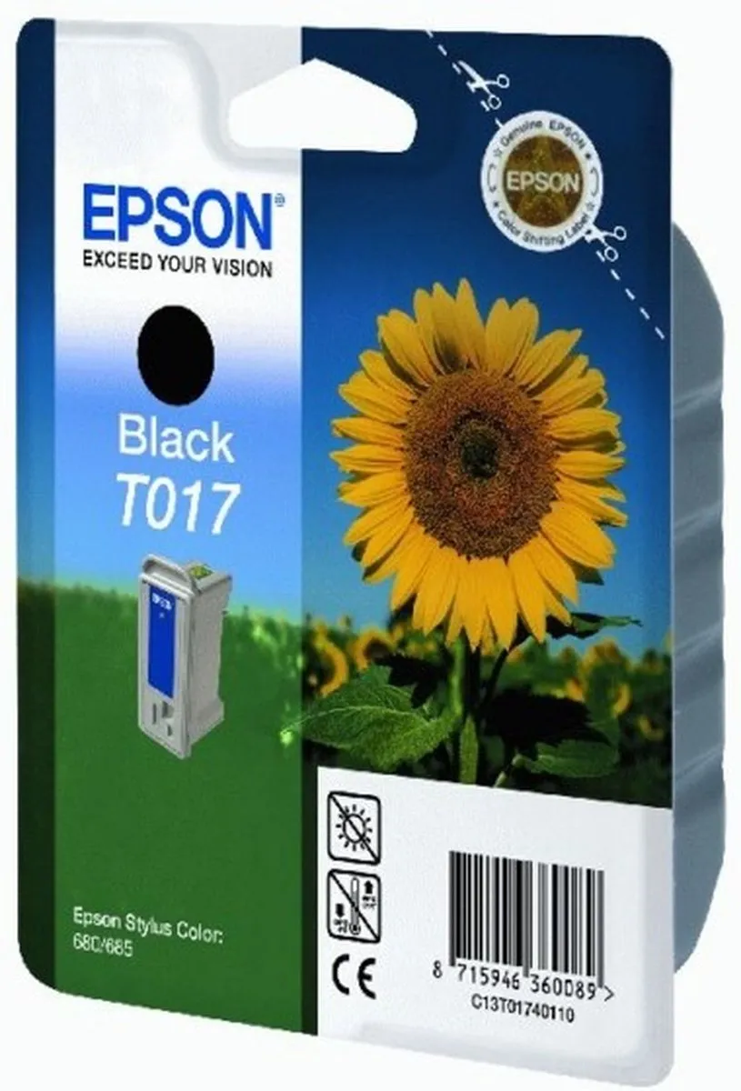 Epson T0174 Inktcartridge Zwart - 540 pagina's