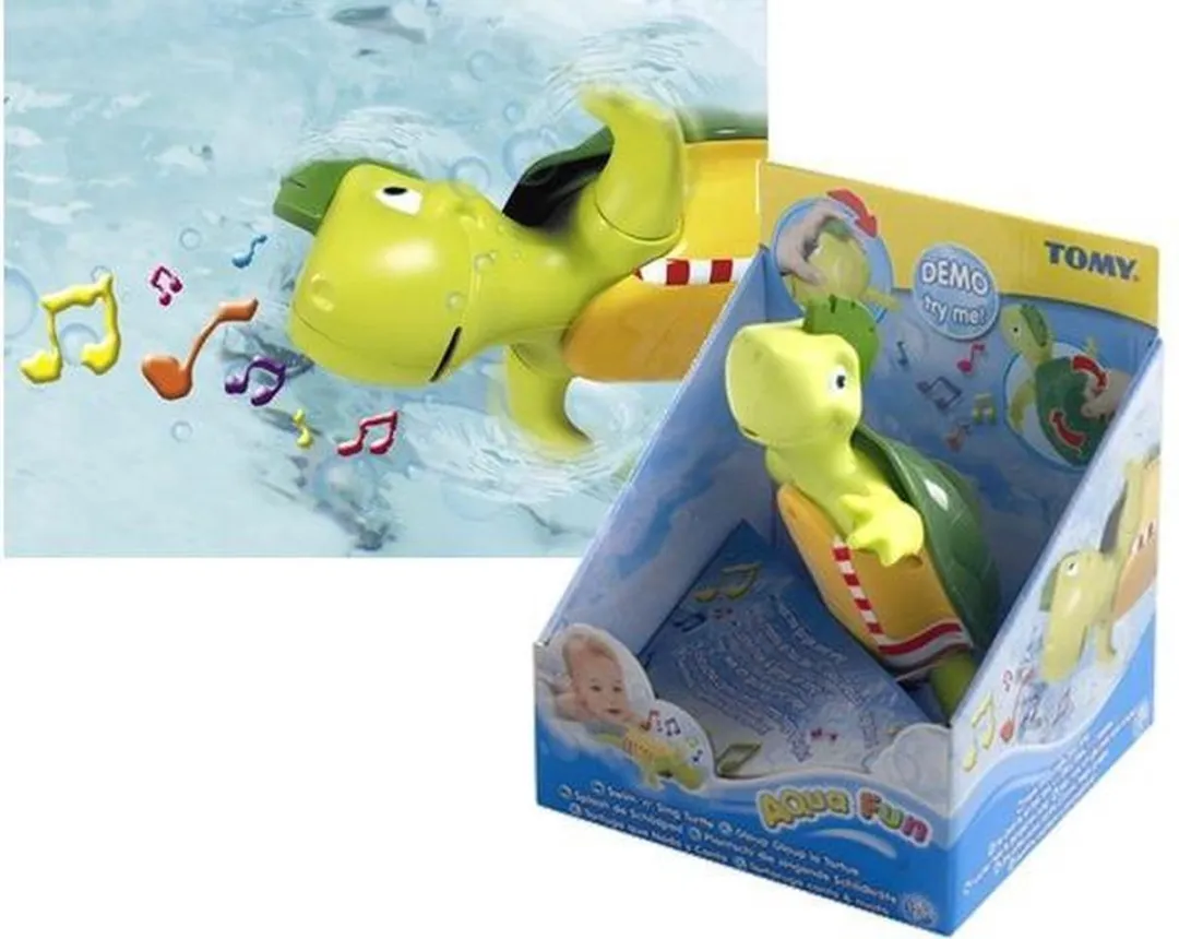 TOMY Zwem & Zing Schildpad - Badspeelgoed