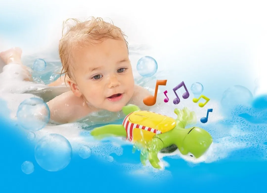 TOMY Zwem & Zing Schildpad - Badspeelgoed