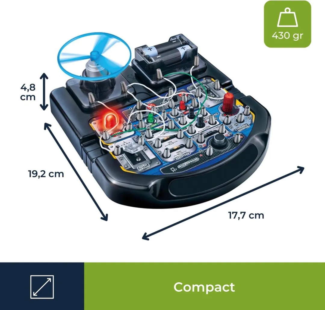 Velleman Elektronica Projectenkit - 18 Experimenten - 2x AAA