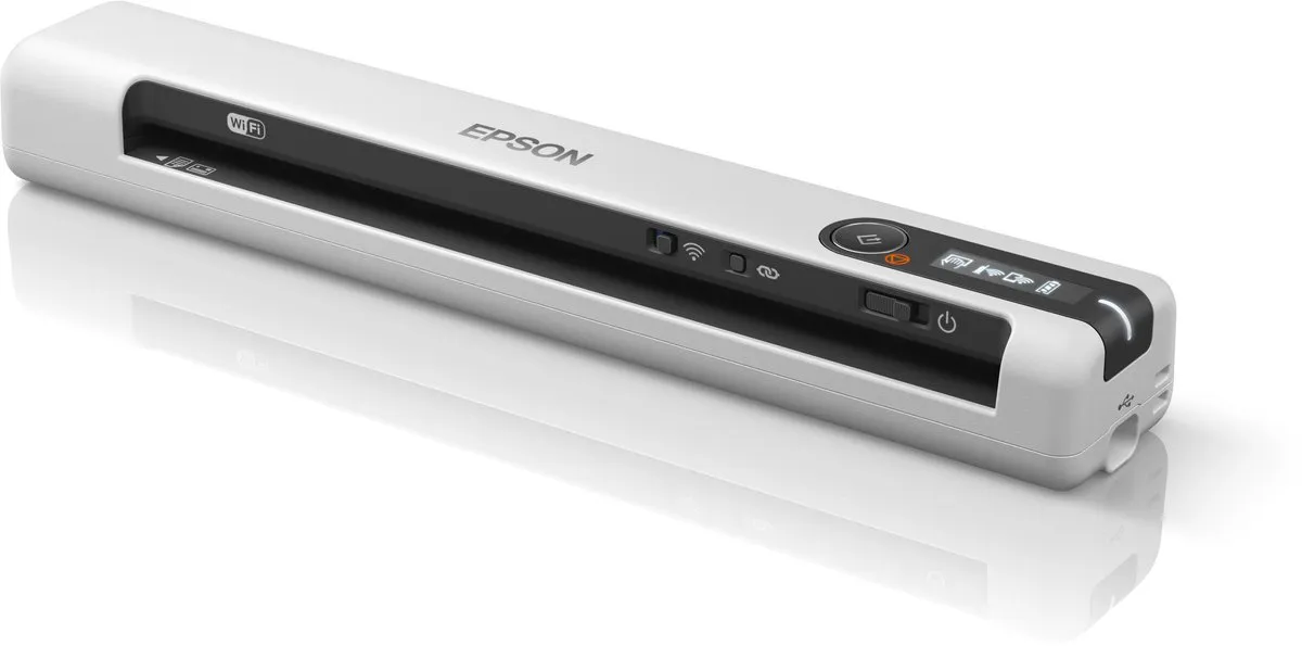 Epson WorkForce DS-80W Mobiele Scanner - Wit