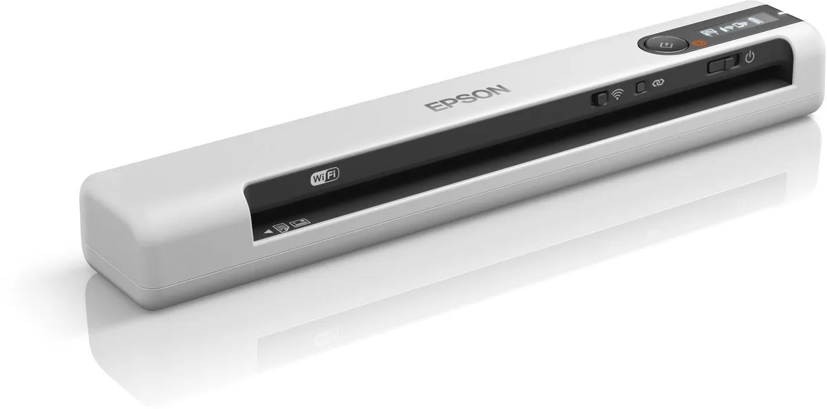 Epson WorkForce DS-80W Mobiele Scanner - Wit