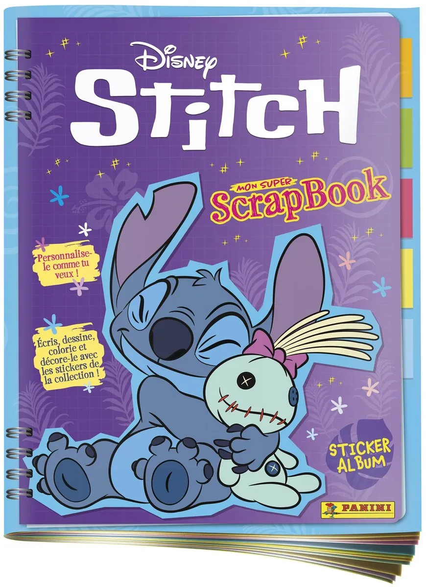 Disney Stitch Panini Starter Pack 1 Album + 3 Stickerpakken - PAN772
