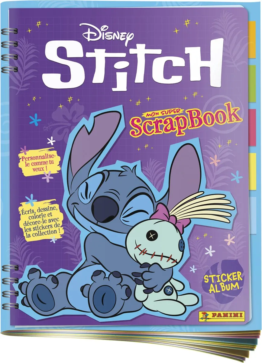 Disney Stitch Panini Starter Pack 1 Album + 3 Stickerpakken - PAN772