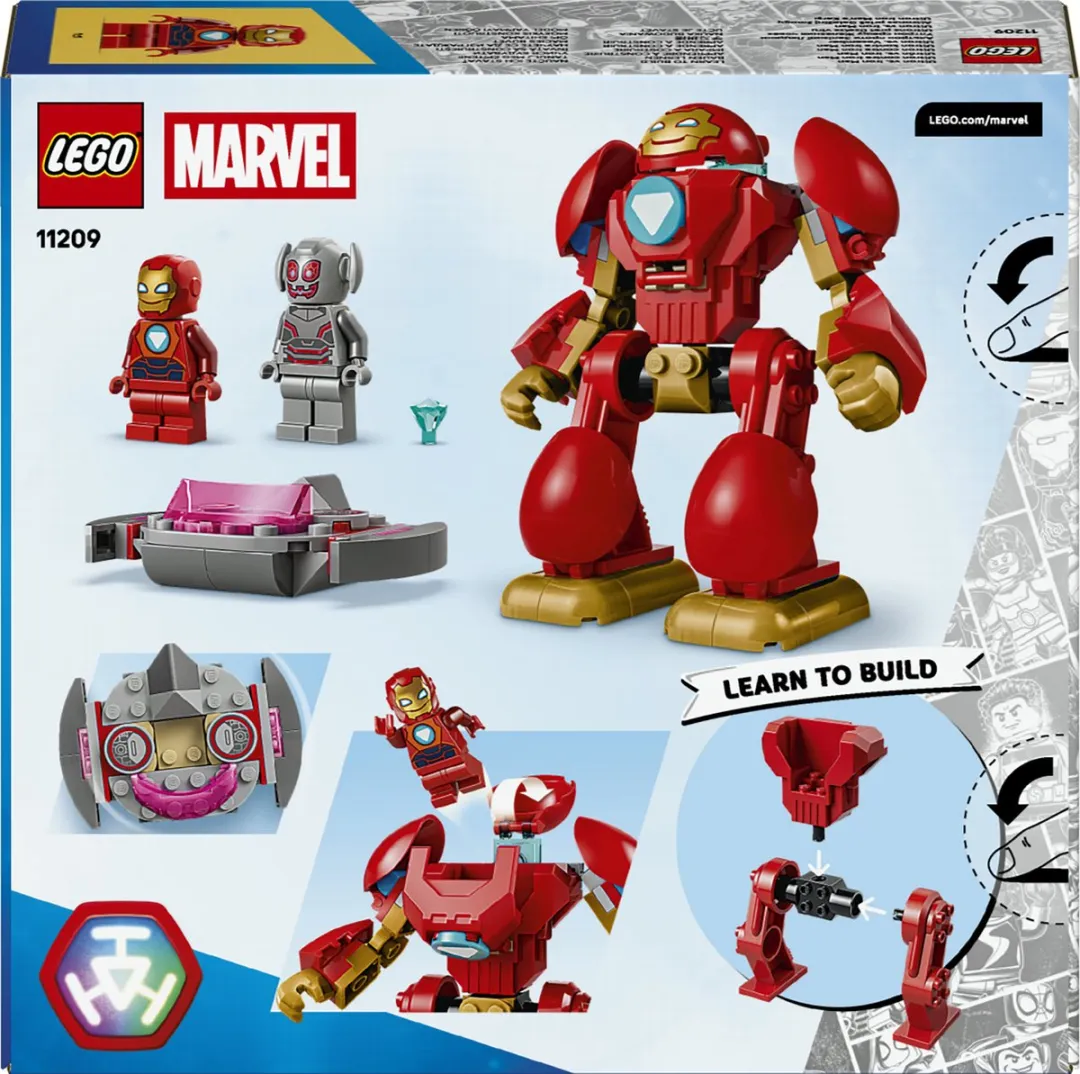 LEGO Marvel Iron Man en Ultron 11209 - 96 Stukken - Multicolor - afbeelding 6 van 6