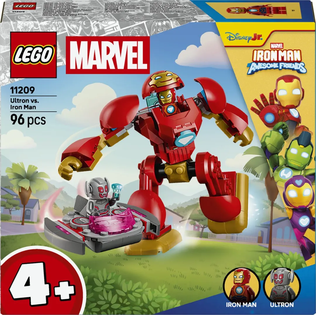 LEGO Marvel Iron Man en Ultron 11209 - 96 Stukken - Multicolor