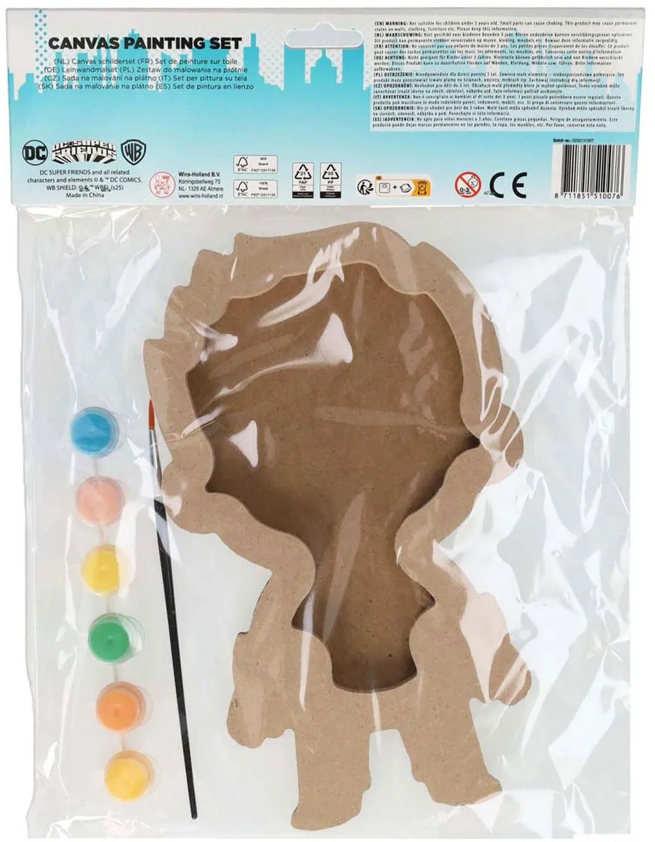 Johntoy Aquaman Canvas Schilderen - Meerkleurig - 1 Stuk