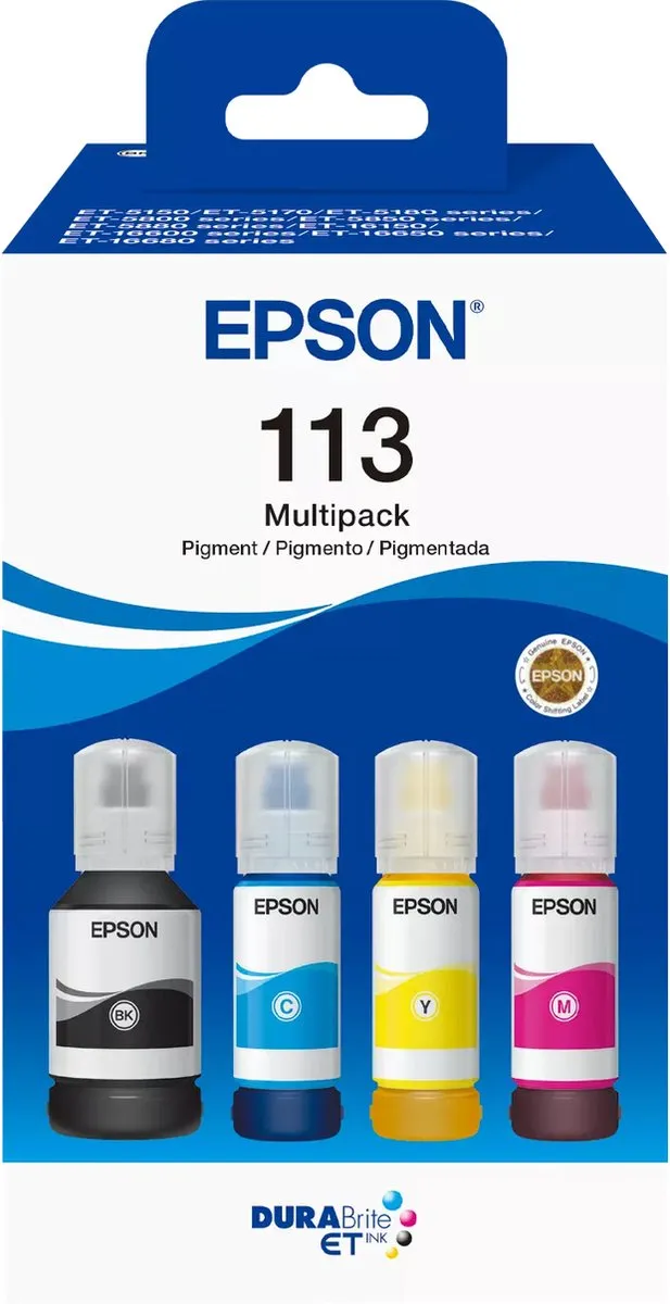 Epson EcoTank 113 C13T06B640 Inktflessen Multipack