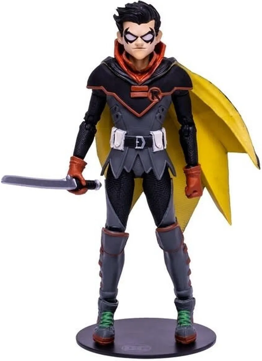 McFarlane Toys DC Comics Dark Nights Death Metal Damian Wayne Action Figure 7 inch - Bonte kleuren