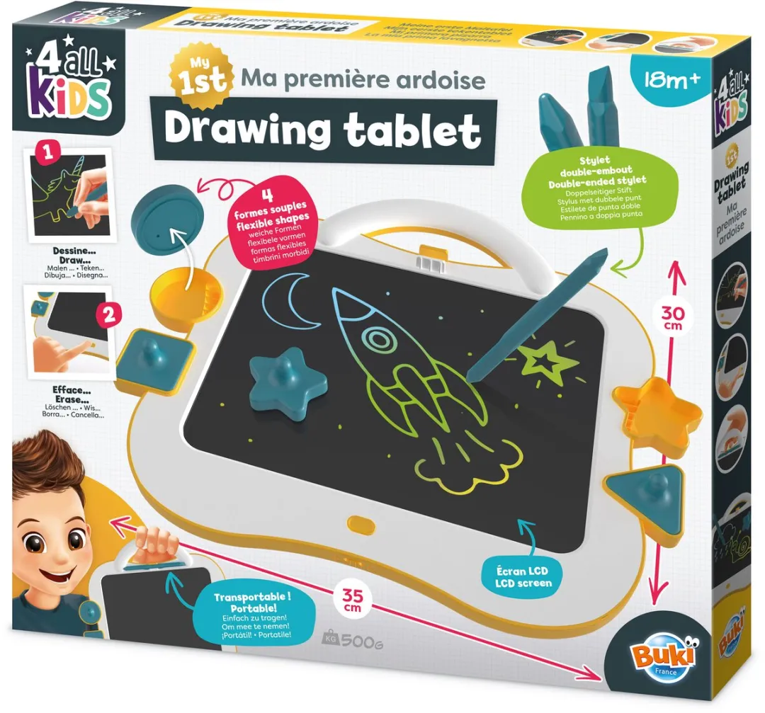 Buki LCD Tekentablet Meerkleurig