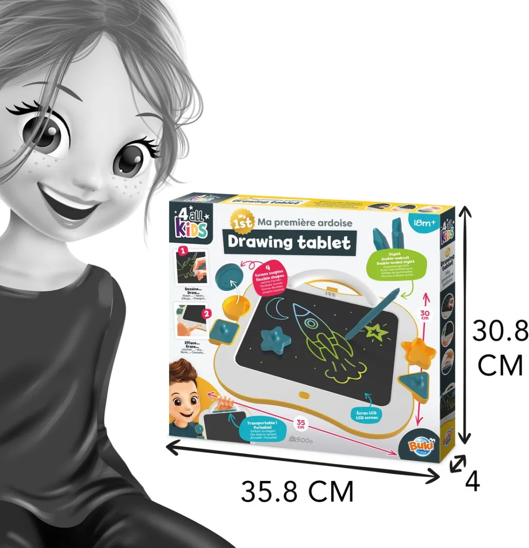 Buki LCD Tekentablet Meerkleurig