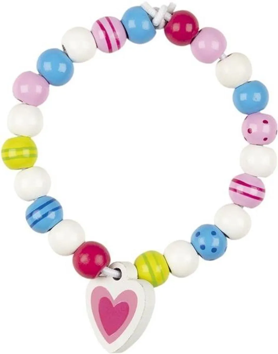 Goki Houten Parelset 47-delig - Multicolor