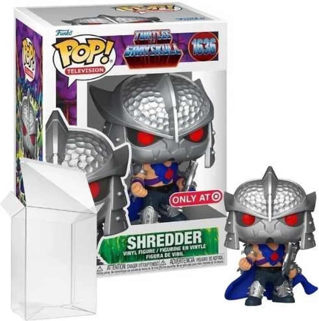 Funko Pop! Turtles of Grayskull Shredder #1636 Exclusive