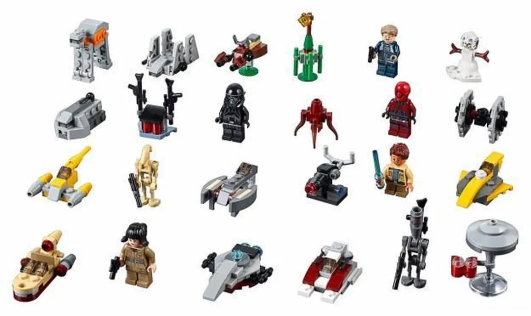 LEGO Star Wars Advent Calendar 2021 - 307 Stukken - 5 Minifiguren