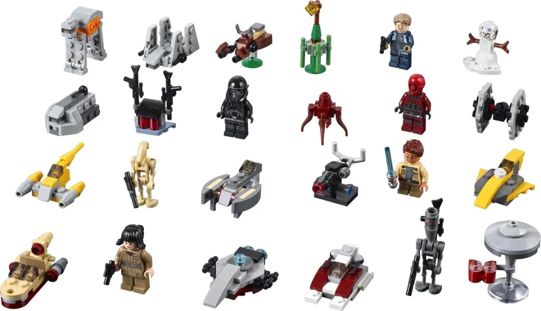 LEGO Star Wars Advent Calendar 2021 - 307 Stukken - 5 Minifiguren