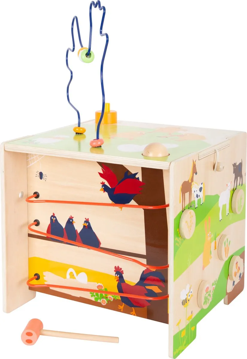Small Foot Houten Activiteitenkubus Boerderij 11733