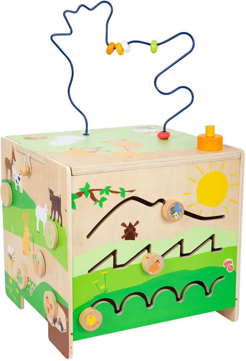 Small Foot Houten Activiteitenkubus Boerderij 11733