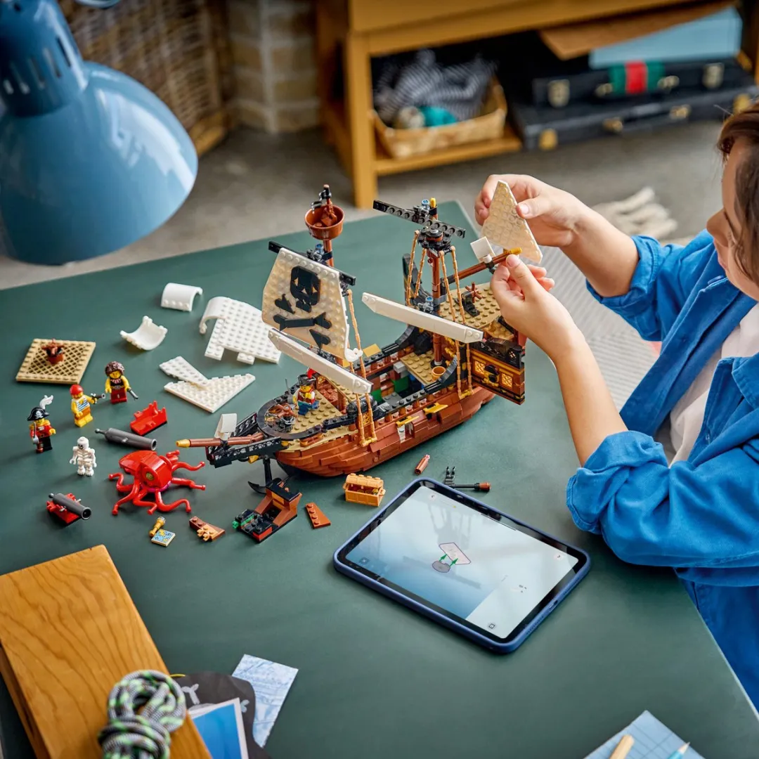 LEGO Creator 3in1 31387 Piratenschip - 1074 Stukken - Meerkleurig