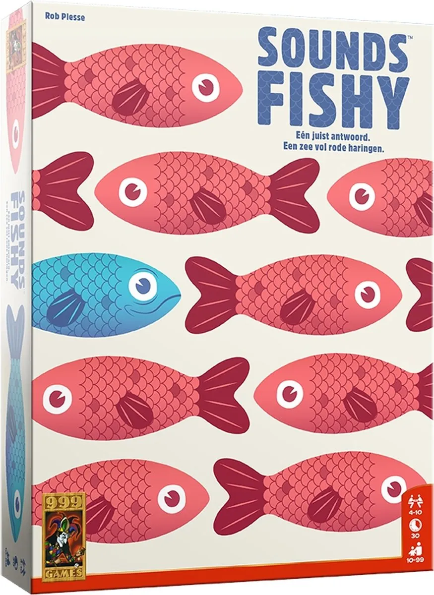 999 Games Sounds Fishy Partyspel - 4-10 Spelers