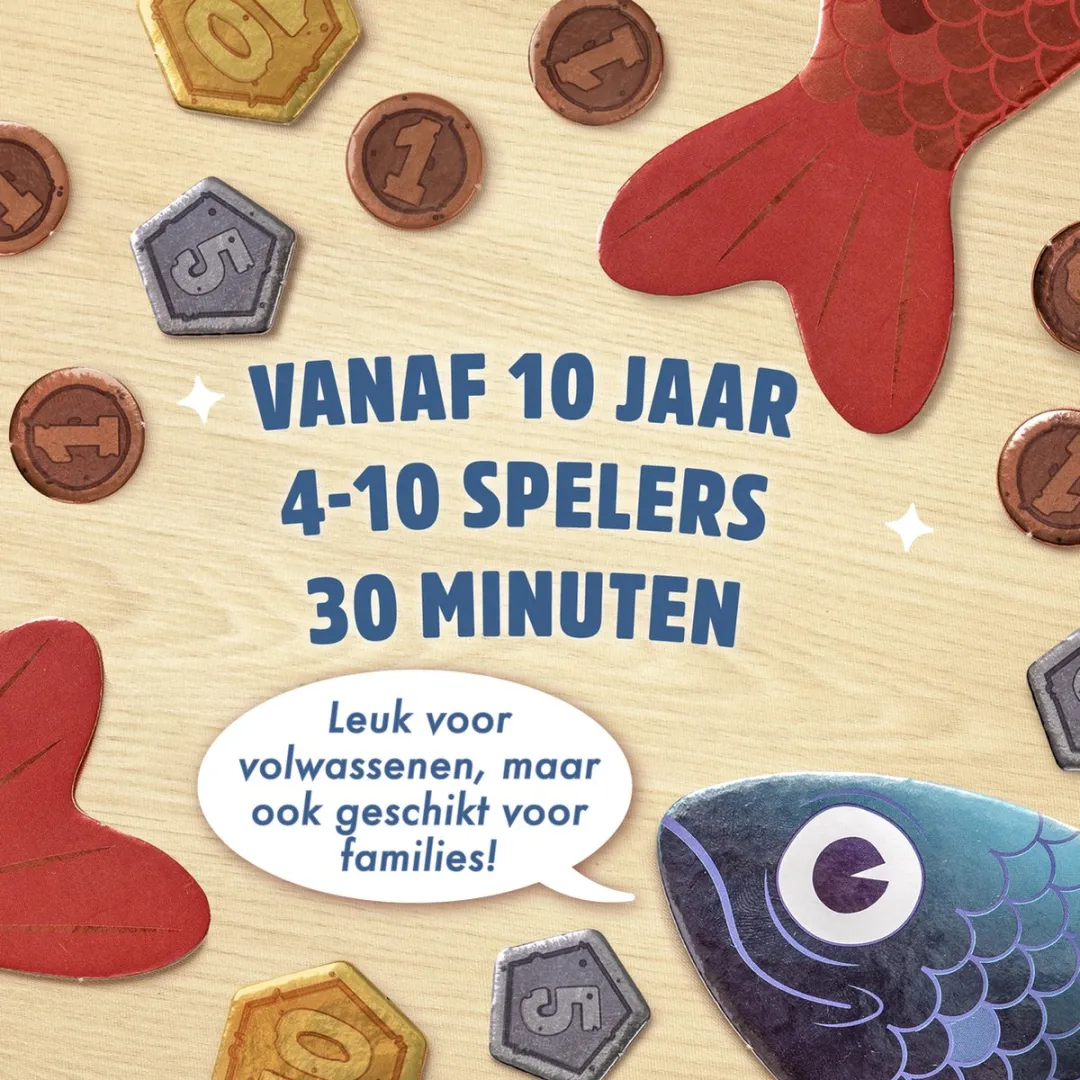 999 Games Sounds Fishy Partyspel - 4-10 Spelers