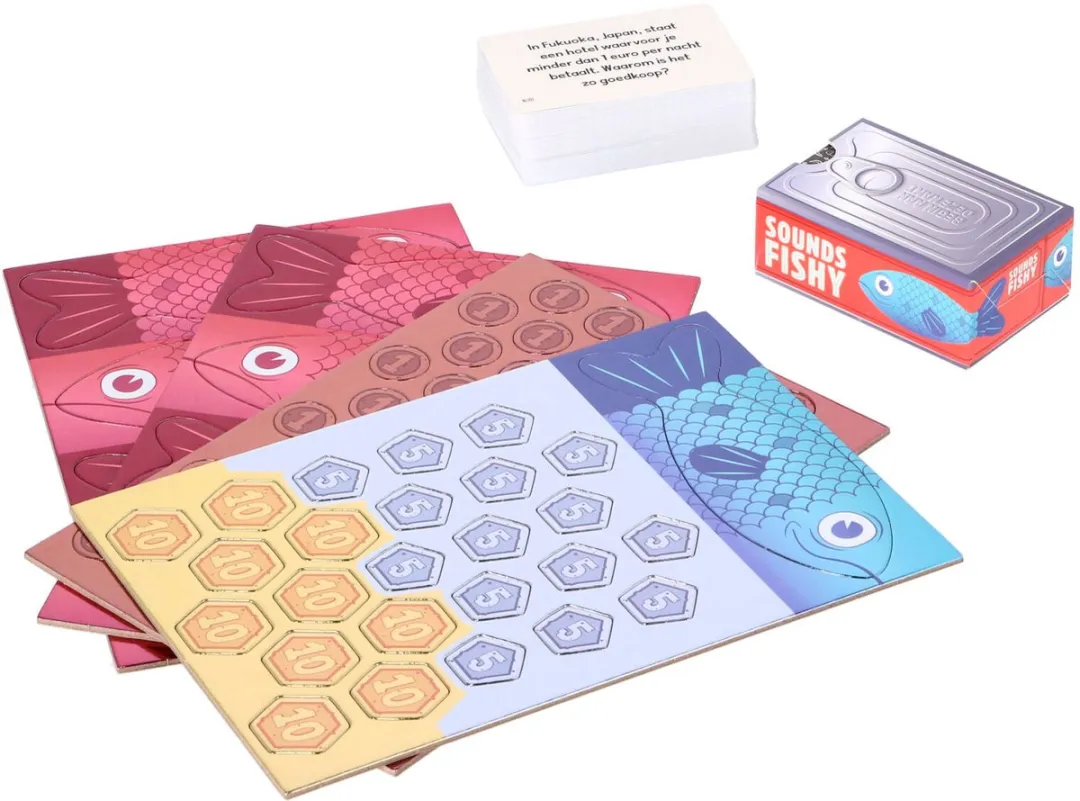 999 Games Sounds Fishy Partyspel - 4-10 Spelers - afbeelding 6 van 6