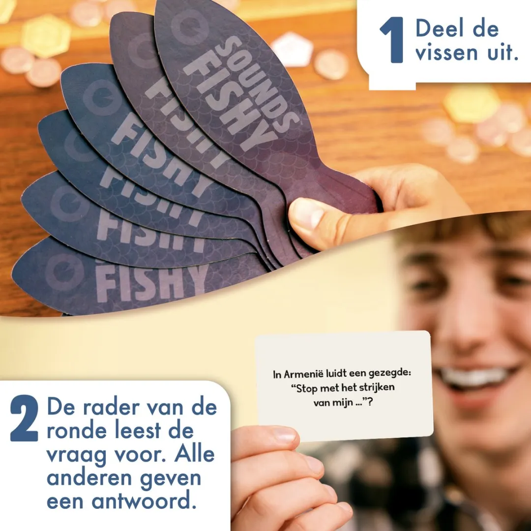 999 Games Sounds Fishy Partyspel - 4-10 Spelers