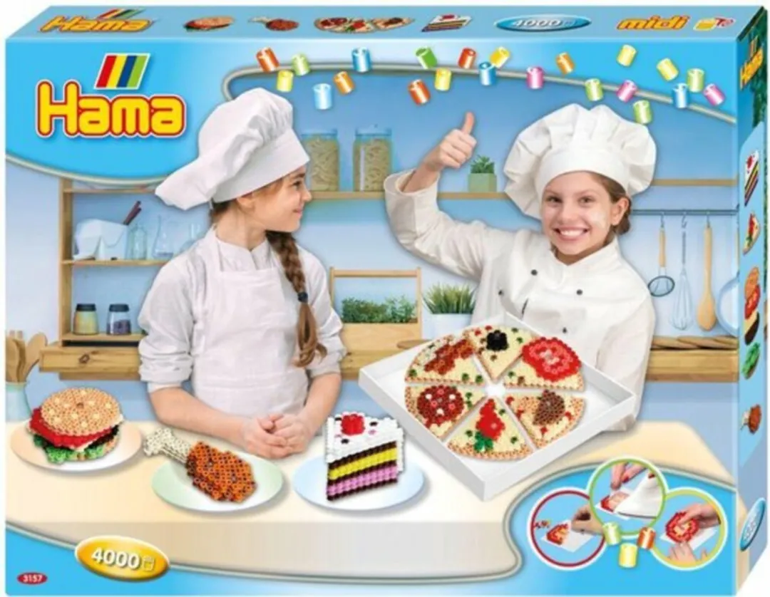 Hama Strijkkralen Snackbox 4000 Stuks