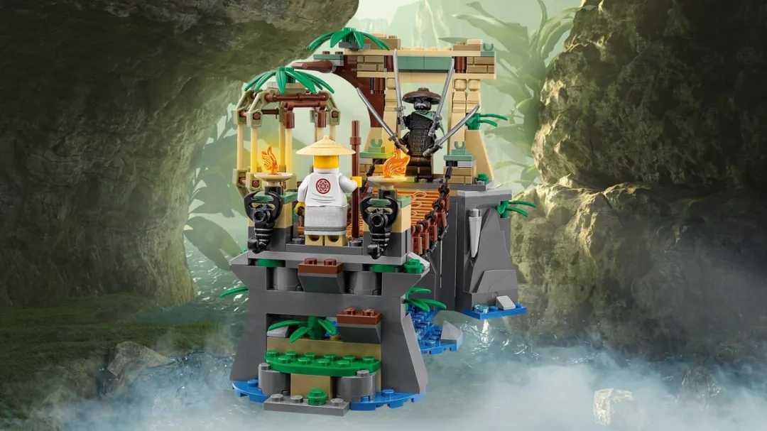 LEGO Meester Watervallen 70608 - 312 Stukken - 4 Minifiguren - Groen