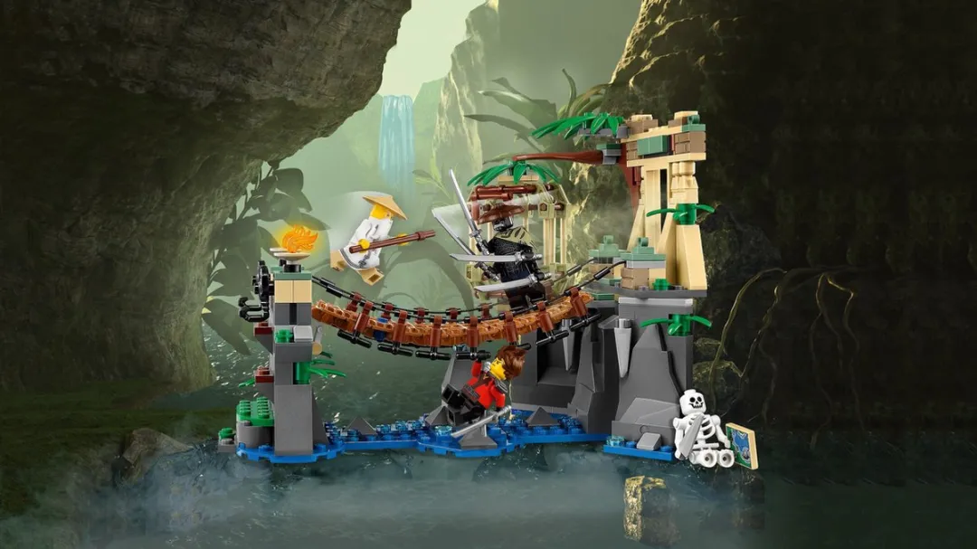 LEGO Meester Watervallen 70608 - 312 Stukken - 4 Minifiguren - Groen