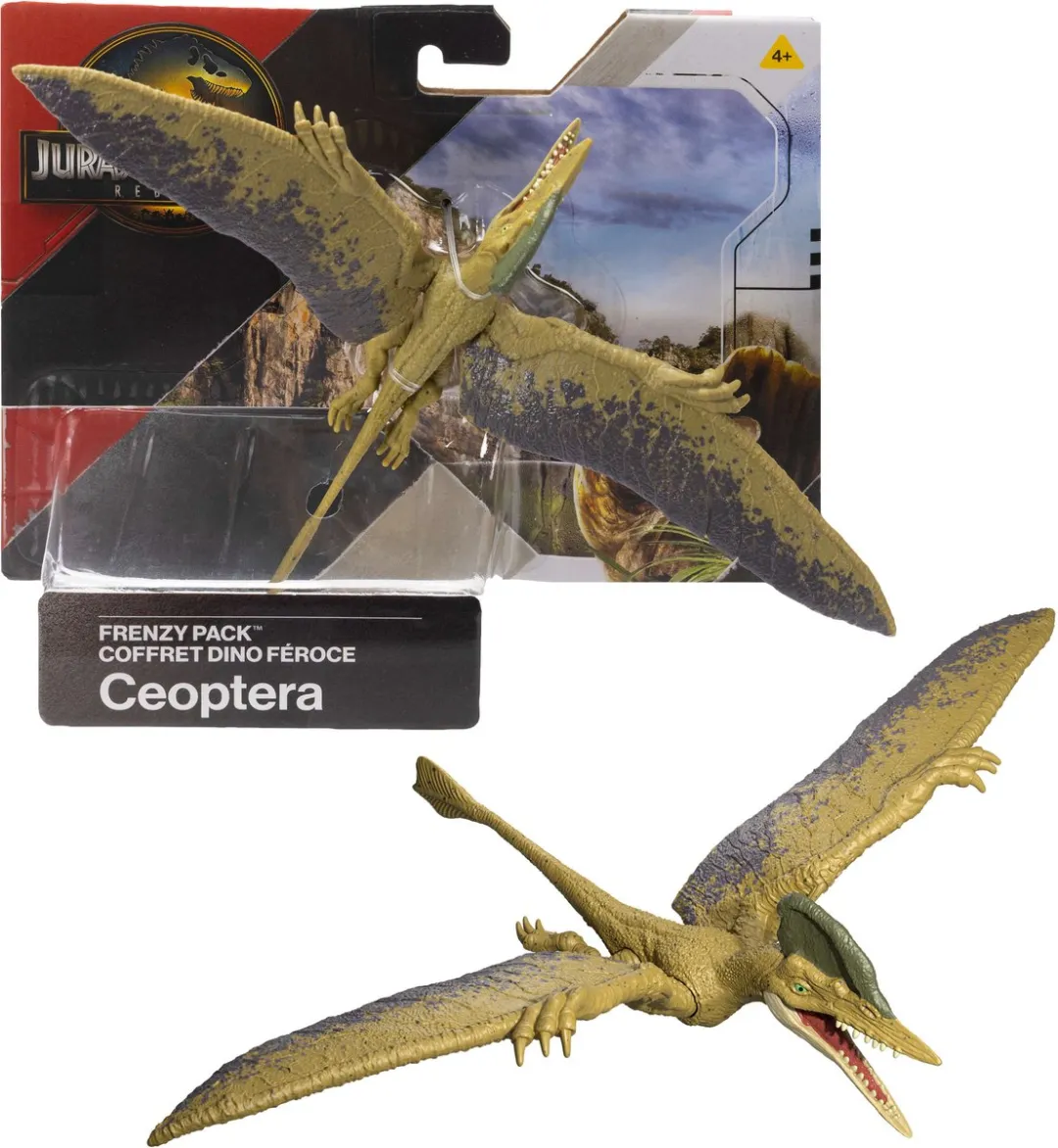 Jurassic World Rebirth Danger Ceoptera Figuur