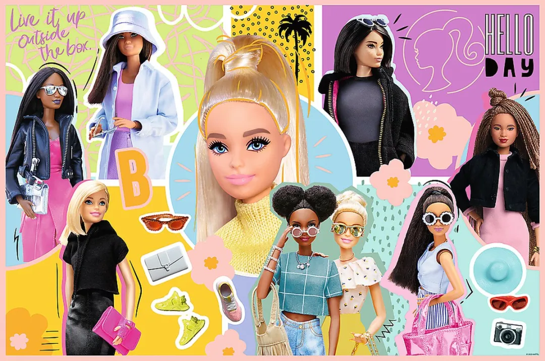 Trefl Barbie 1000 Stuks Puzzle - Meerkleurig