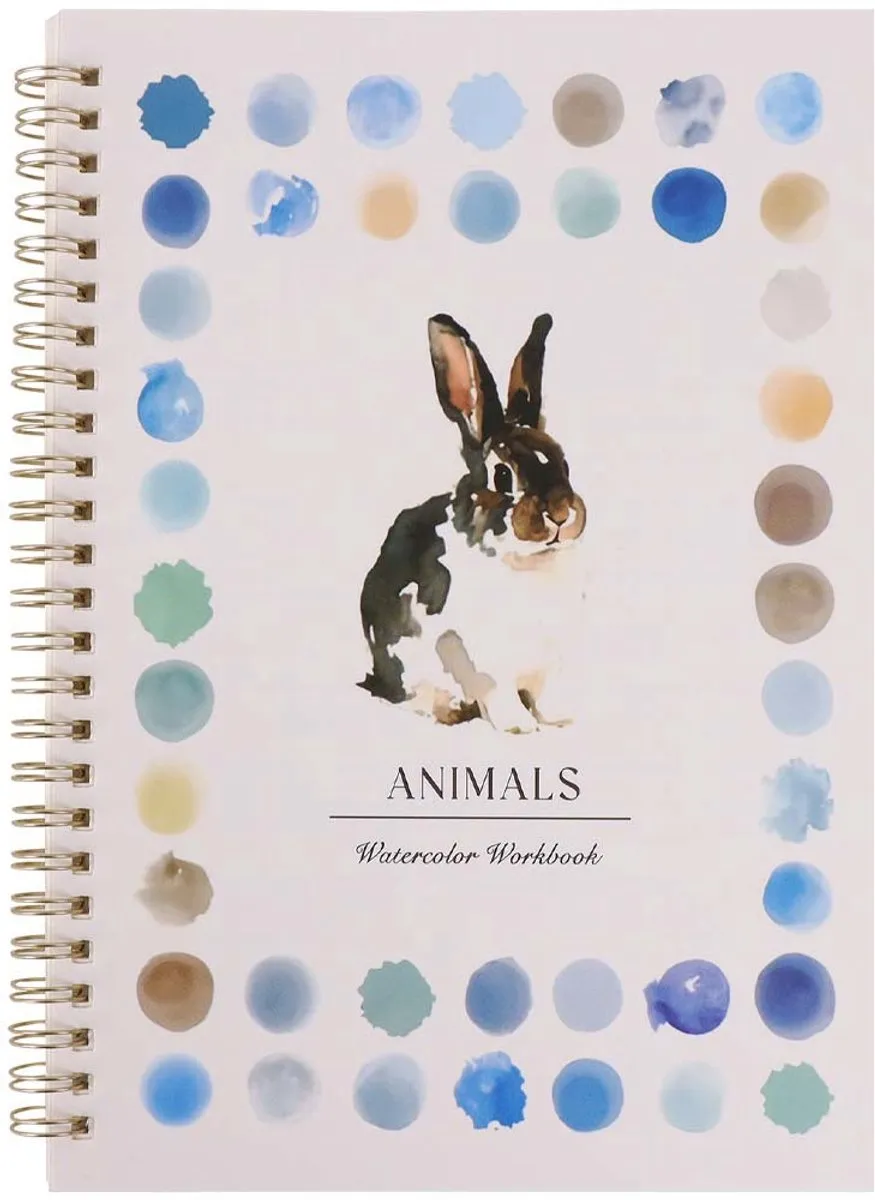 ECTEATOY Aquarelwerkboek Dieren