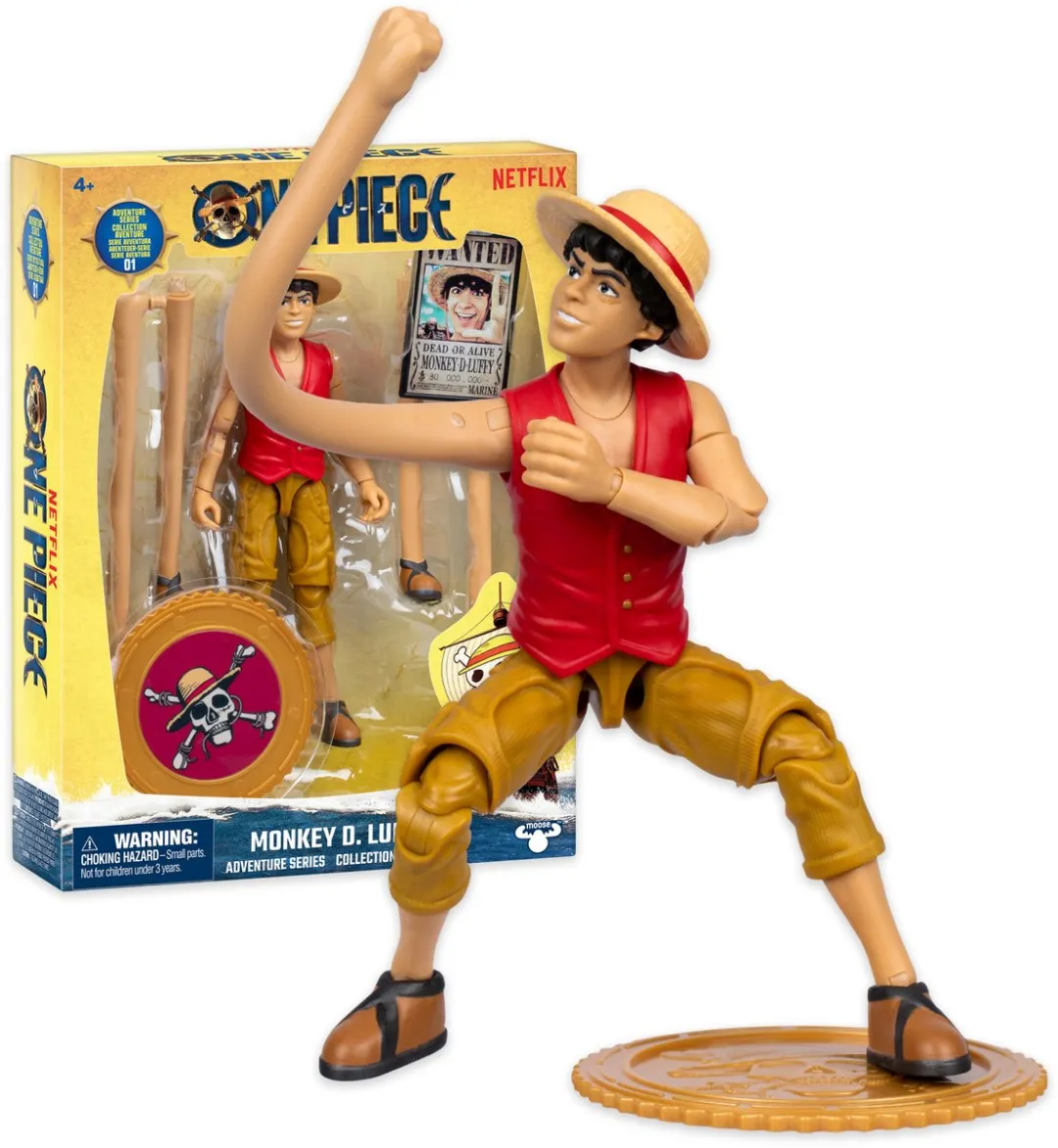 Moose Toys One Piece Actiefiguur Luffy