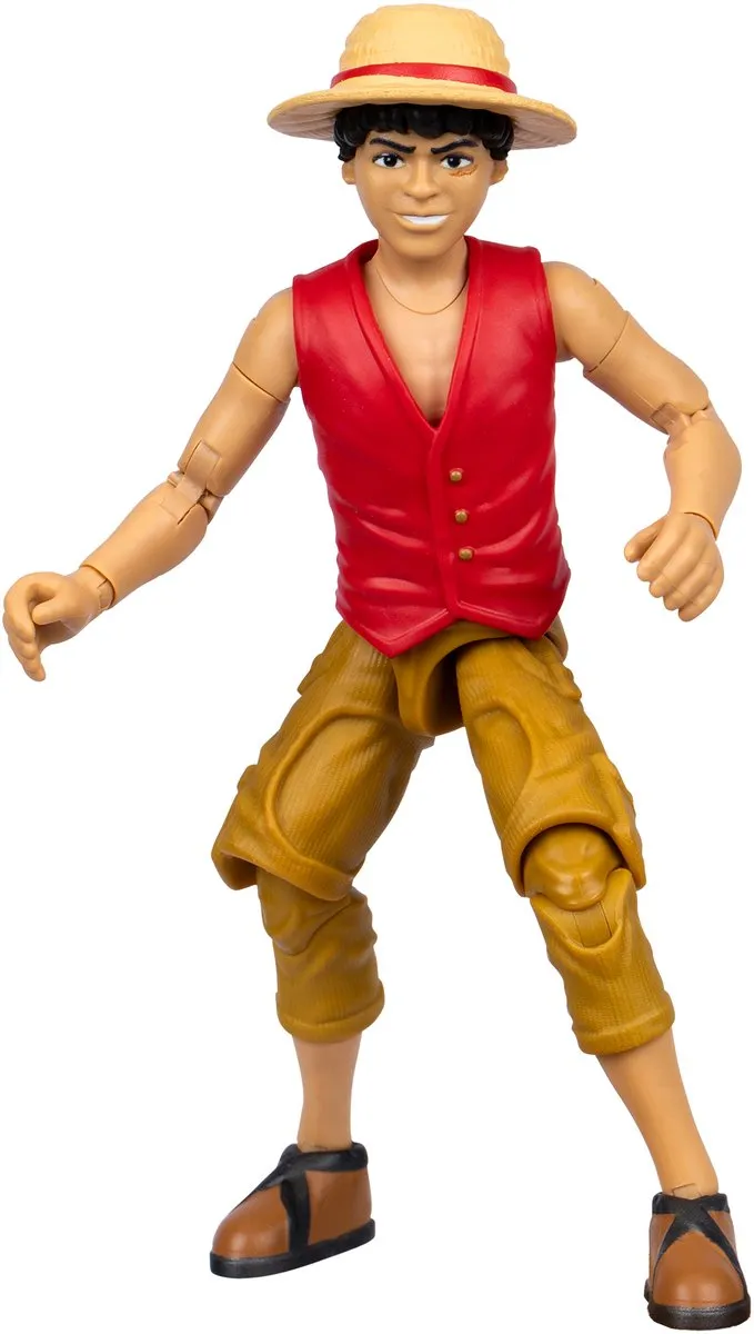 Moose Toys One Piece Actiefiguur Luffy - 15cm Multicolour